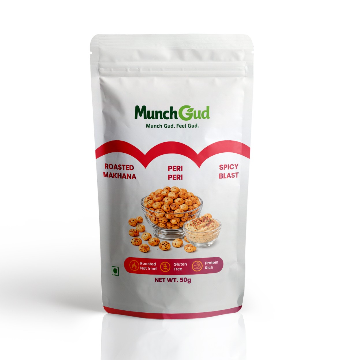 Roasted Peri Peri Makhana 50g x 2 gallery thumbnail