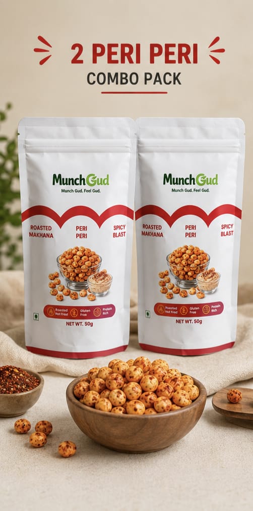 Roasted Peri Peri Makhana 50g x 2