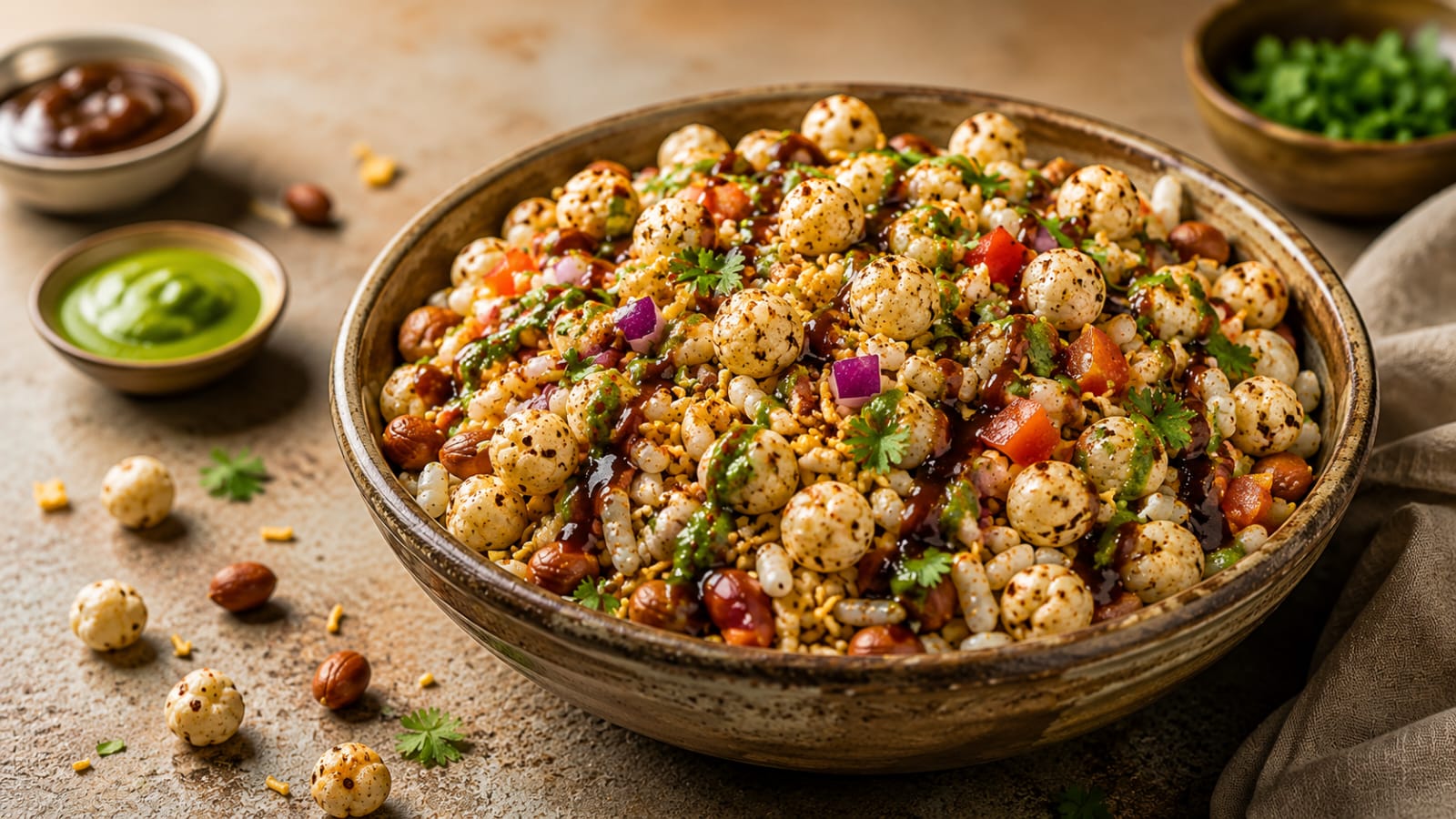 MunchGud Roasted Makhana Bhel